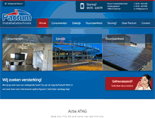 Tablet Screenshot of pactum.nl
